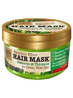 Spa Luxury Bamboo Fiber Hair Mask